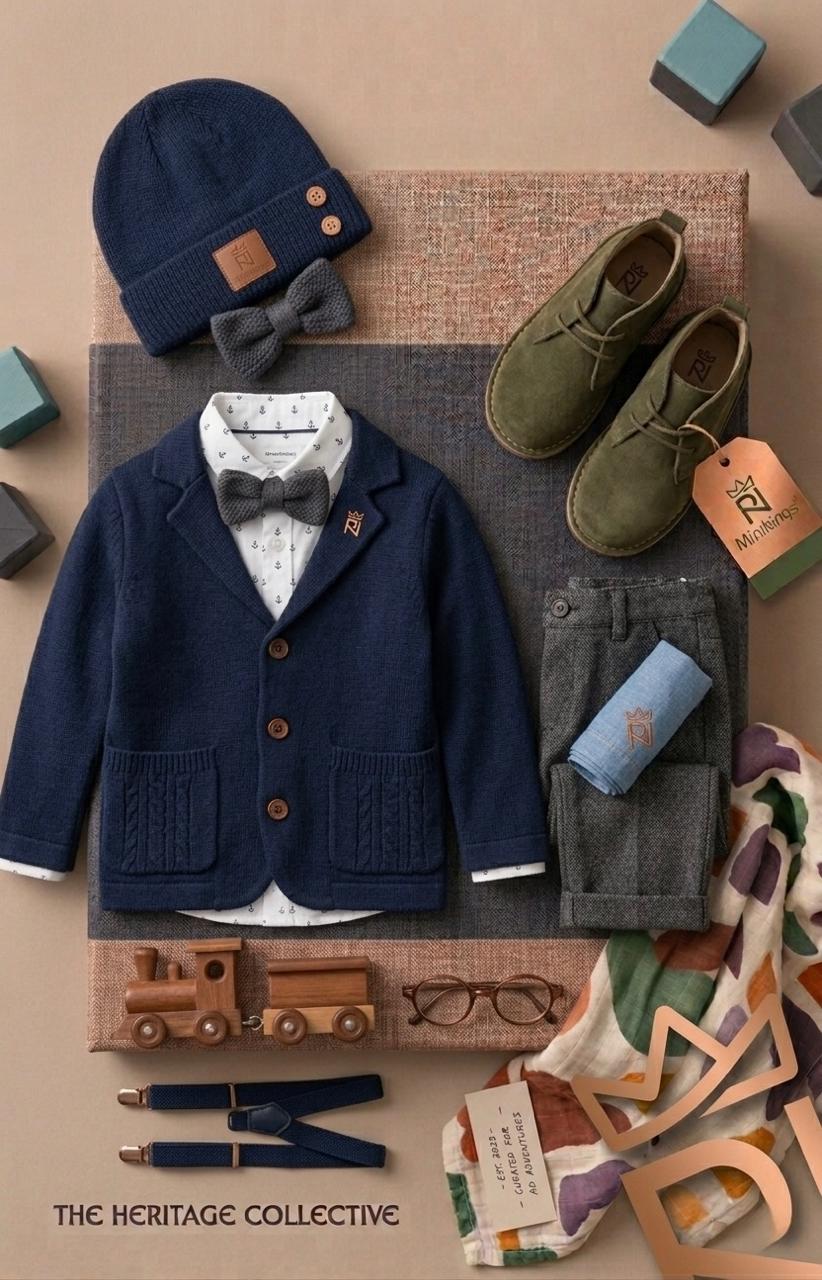 RN Minikings heritage flatlay